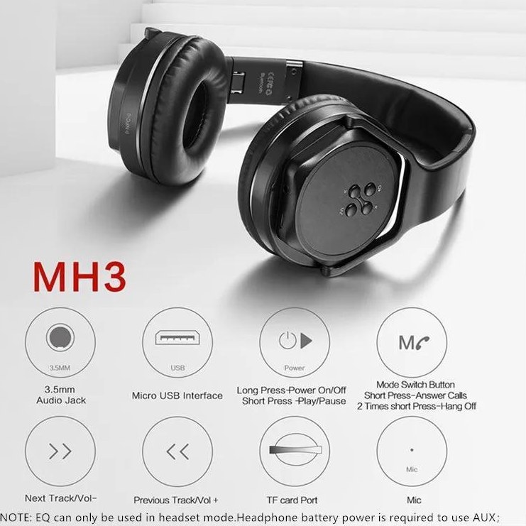 هدفون بلوتوثی سودو مدل MH3