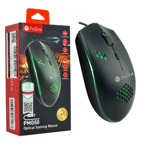 ماوس گیمینگ پرووان مدل PMG50 با سیم