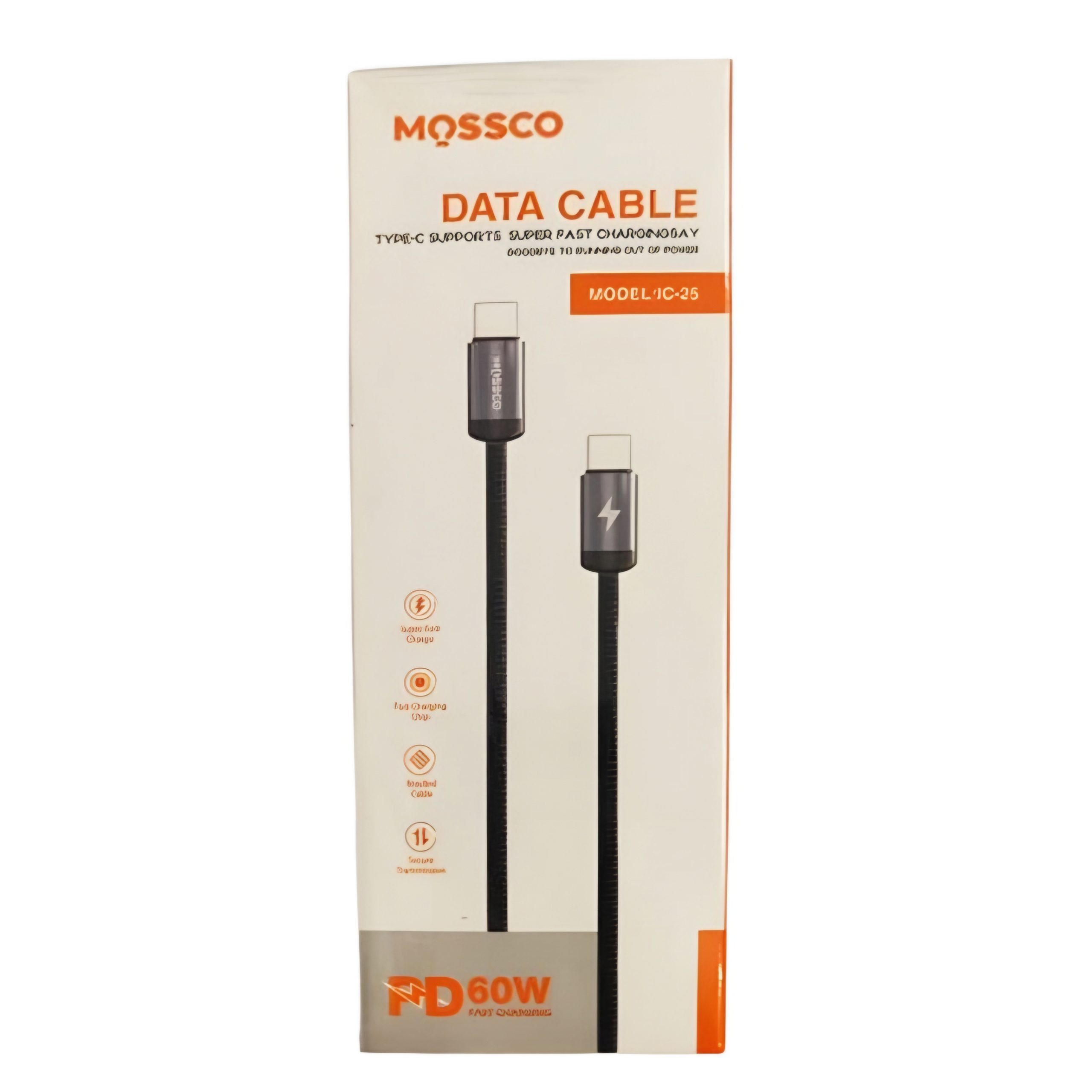 کابل شارژ تایپ سی MOSSCO IC-25
