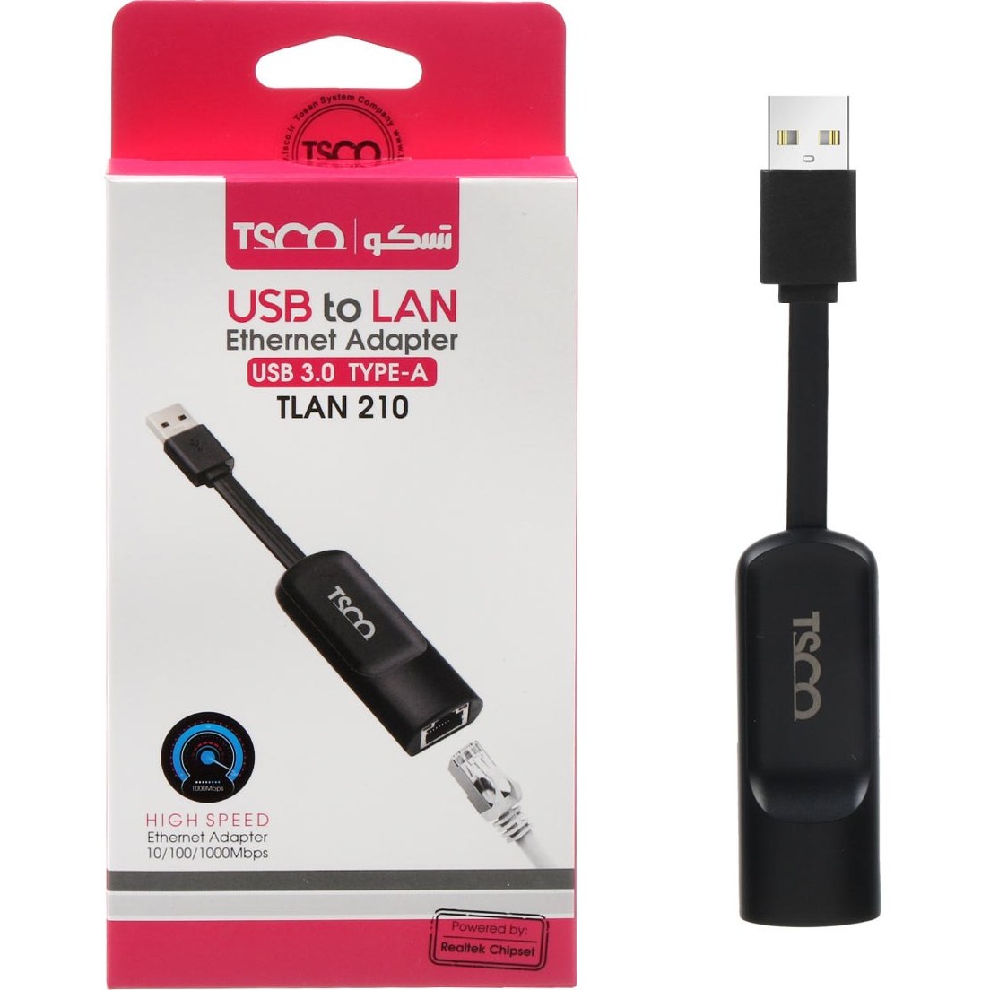 مبدل USB به LAN تسکو مدل TLAN210
